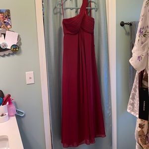 Ever pretty long maroon dress! NWTs!!